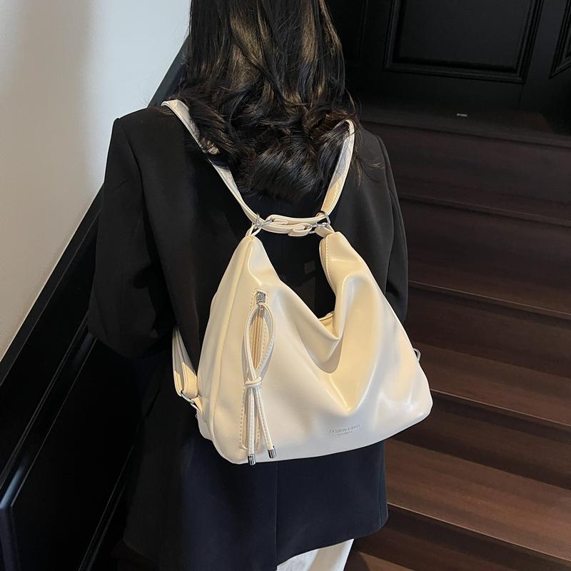 Bolso Hobo de Hombro de PU con Correa Ajustable Bolso de Mano Elegante para Mujer para Uso Diario y Salidas Casuales