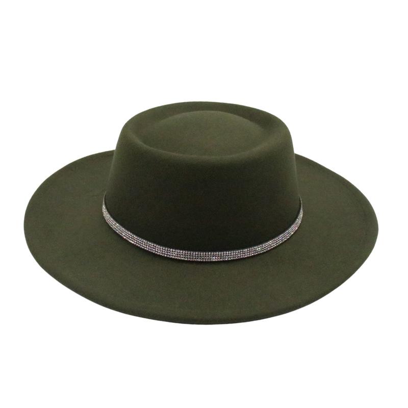 Party Bride Cowboy Hat Music Party Jazz Hat Felt Western Cowboy Hat