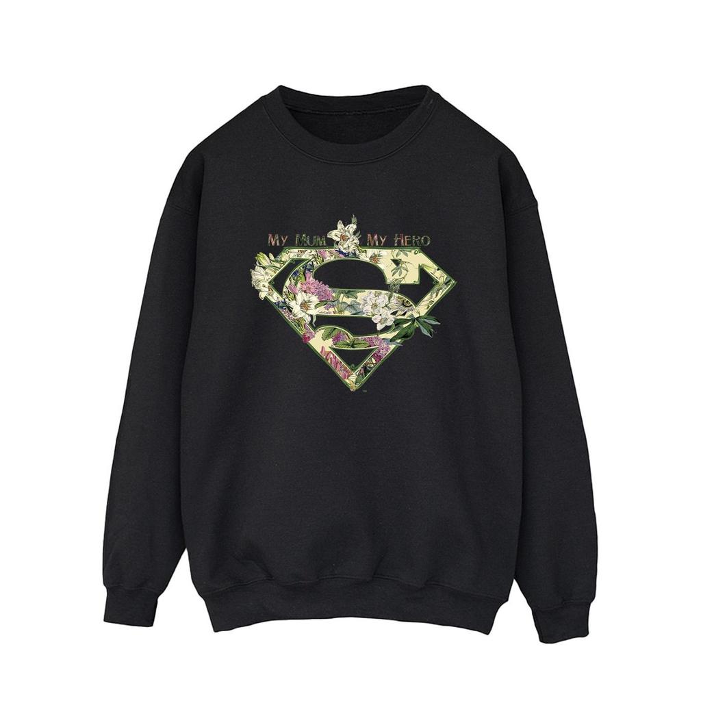 DC Comics Mens Superman My Mum My Hero Sweatshirt