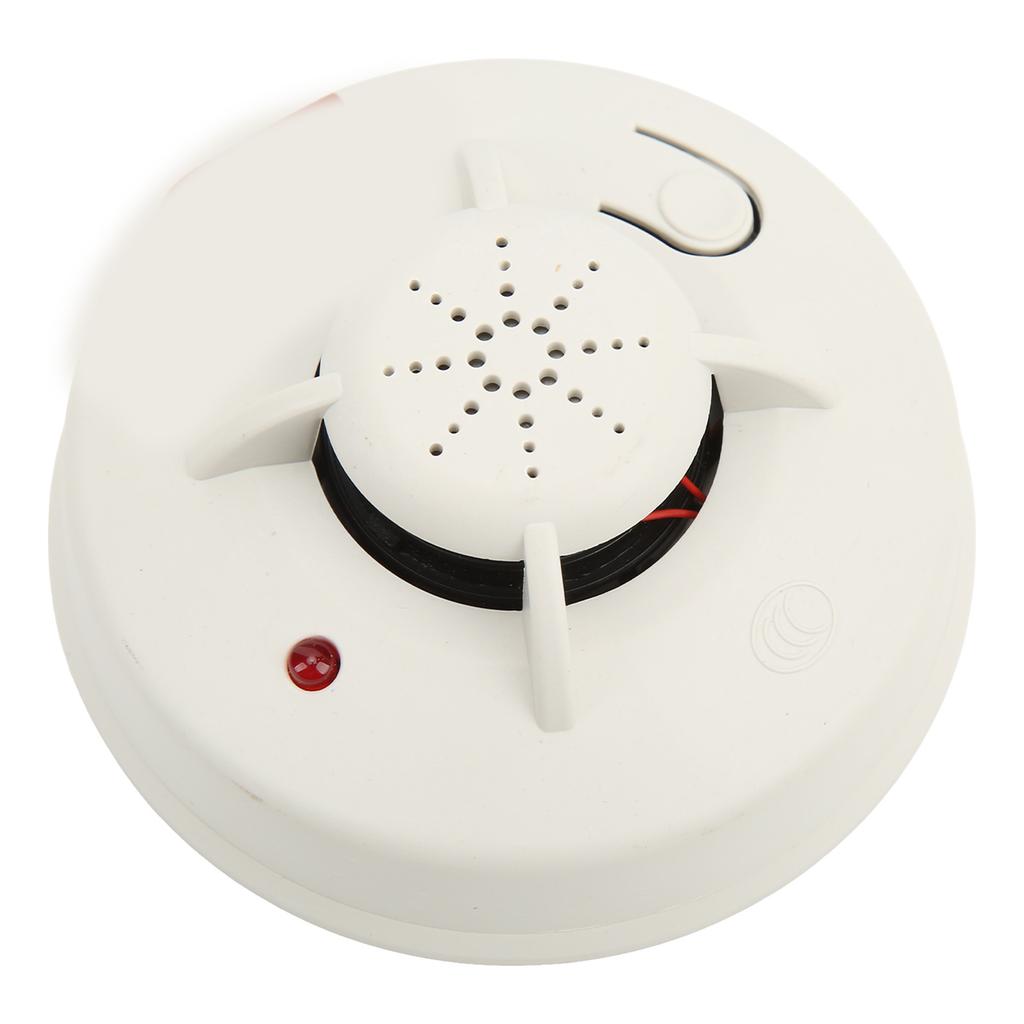 Smoke Alarm Battery Operated LED Indicator Quick Response Dustproof 360 Degrees  Angle Fire Detector
