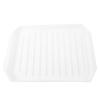 Poêle à Bacon Micro-ondes Plateau en Silicone Cuiseur Multifonction Chauffage pour Four de Cuisson Assiette PP
