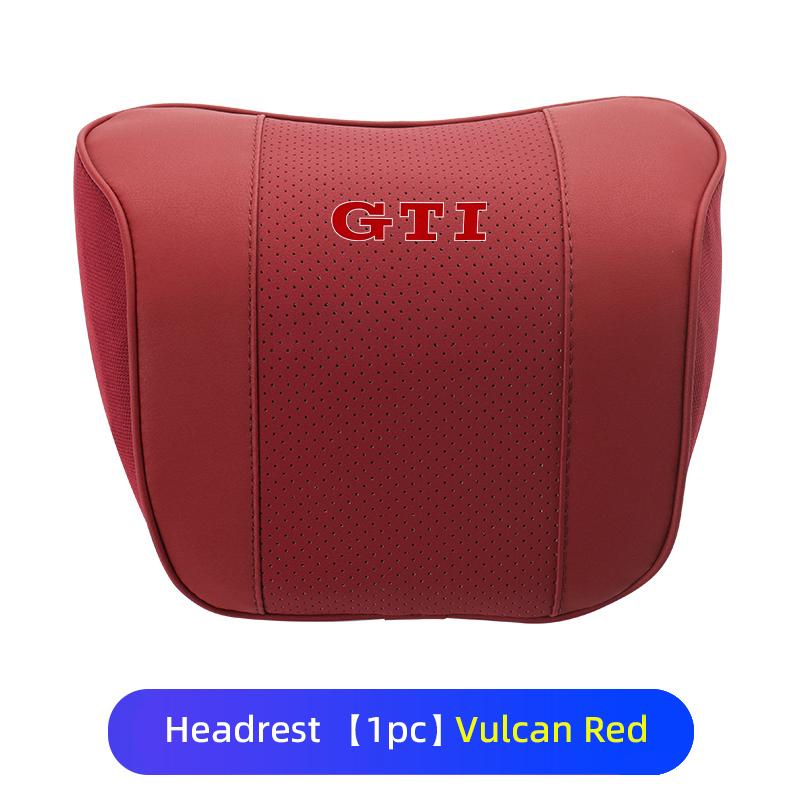 For Volkswagen VW Car Headrest Lumbar Support Cotton Neckpillow Waist Cushion Golf 4 5 6 7 Polo Jetta Sagitar Magotan Passat B5 zr7