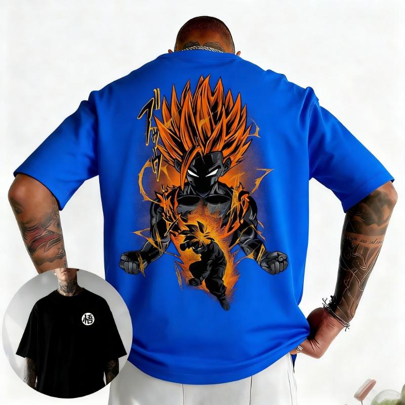 Summer Dragon Ball Wukong Super Anime Printed T-shirt