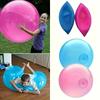 1Pc Durable Rubber Transparent Bubble Ball for Youngsters - Large Inflatable Play Ball for Outdoor Fun Packaging Inflatable Toys