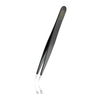 Ruby's Tweezers Classic Pointer Black 1K004-9.5, Swiss Premium Tweezers