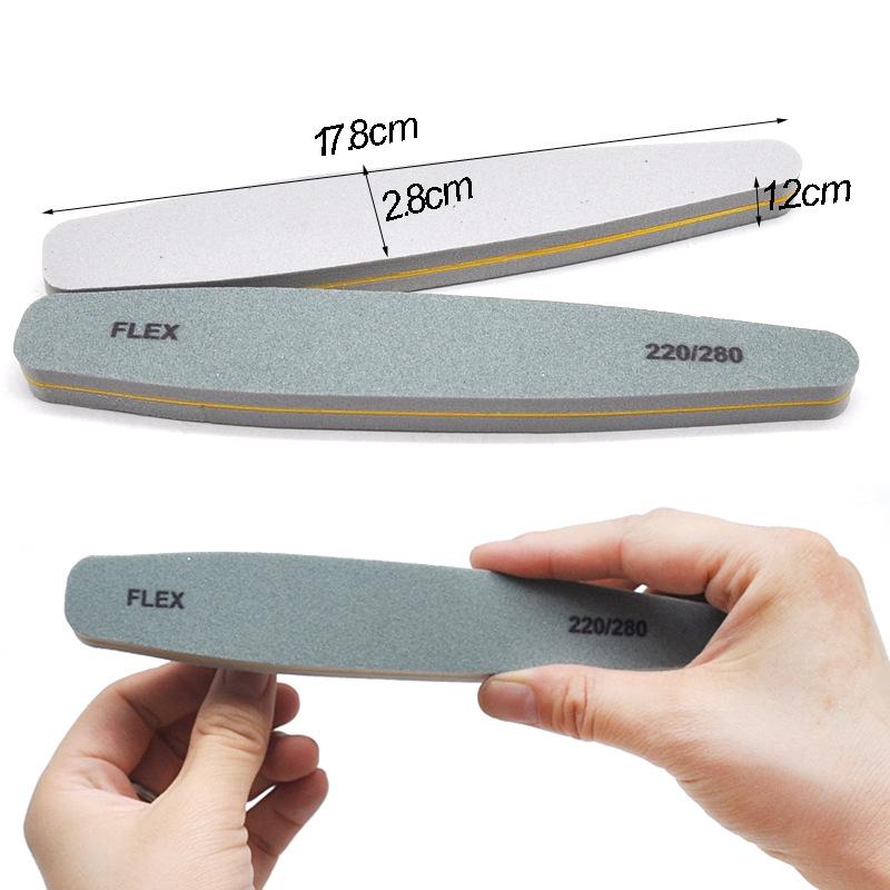 

Elastic Double-Sided Nail Sponge File Strip