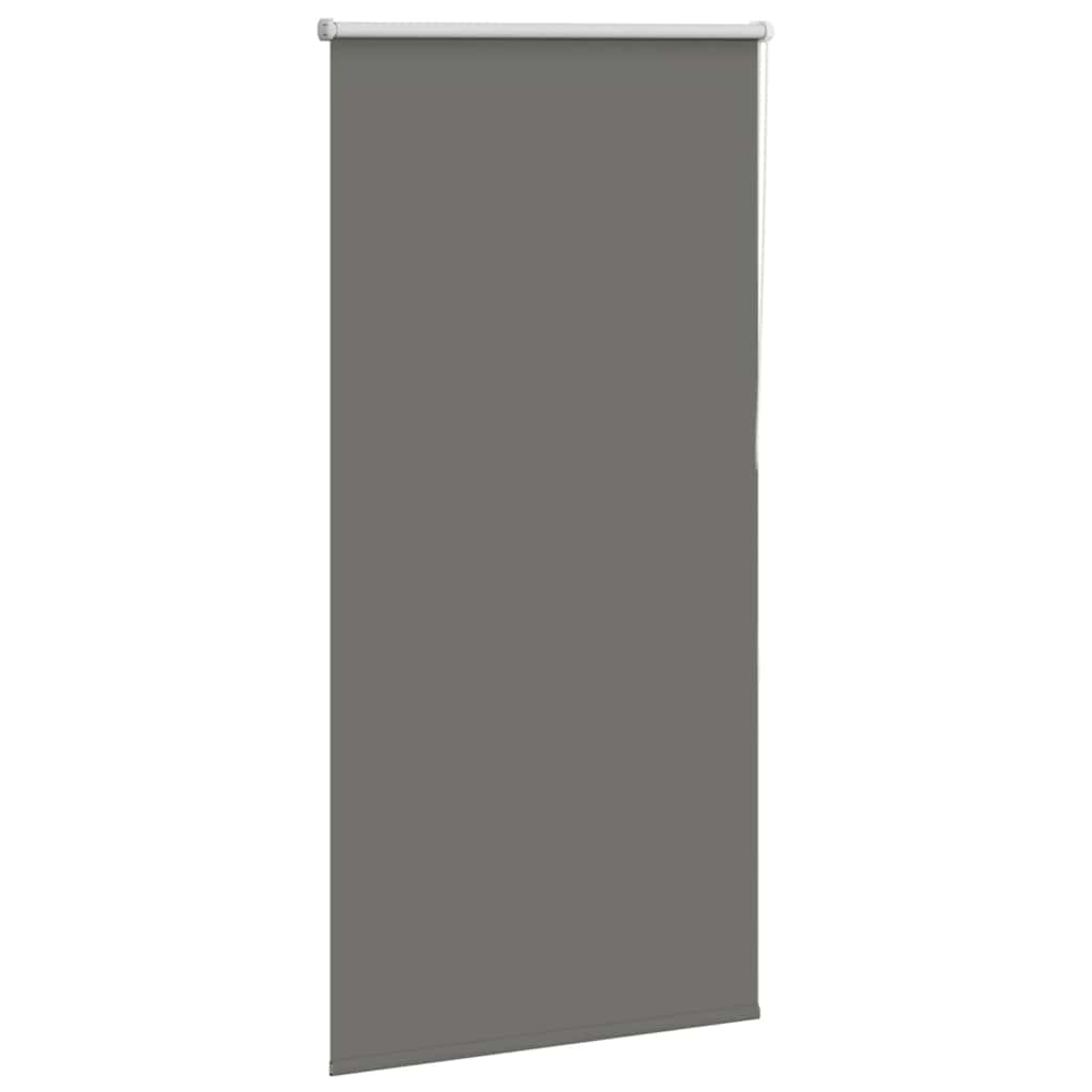 Blackout Roller Blind Grey 65x175 cm Fabric Width 60.7 cm Polyester