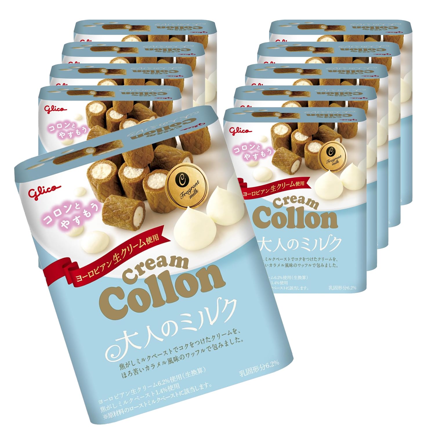 

Ezaki Glico Cream Cologne Adult Milk 48 г x 10 шт.