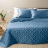 Spring Bedspread In Cotton Satin Dreaming Solid Color