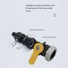 IBC Fuels Tank Adapter Connector Cams lock Hose Fittings Cams Lock Adapter Replacement Tank Drain Adapter Enduring