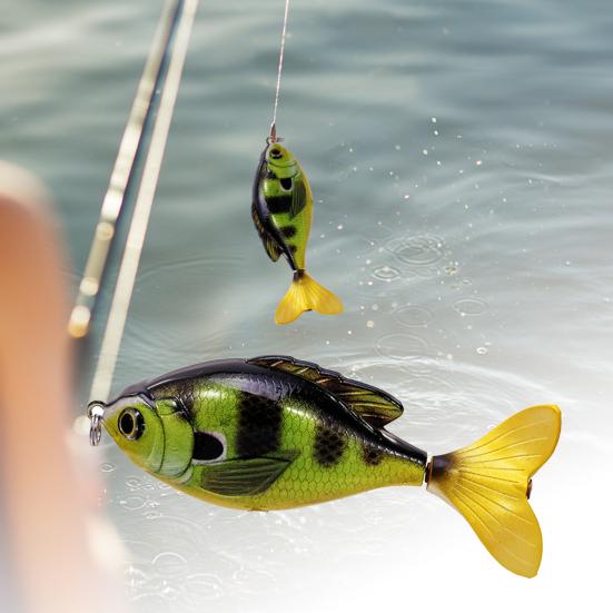 9cm/16.8g Lebhafter Propeller Rotierender Traktor Angelköder Hardbait zum Angeln