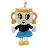 Cuphead 9 Inch Game Ms Chalice Plush Figure Toy Soft Stuffed Doll For Kids Gift