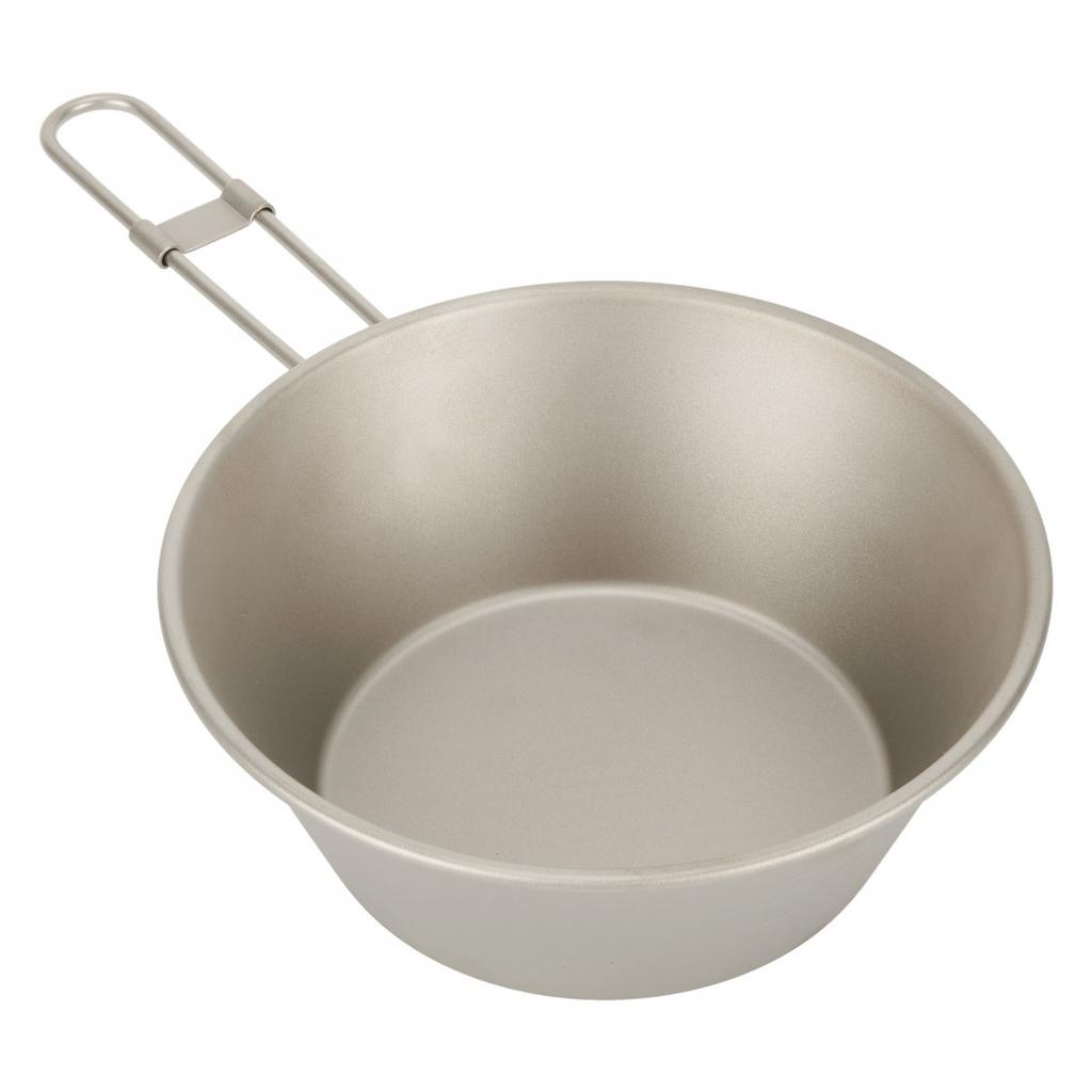 Camping Bowls Pot 450ml 450ml With Spout 82mm Foldable