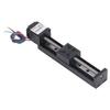 Linear Slide Table High Accuracy Ballscrew Sliding Motion Stage Linear Guide Rail 100mm Stroke T6x4