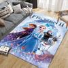 Frozen cartoon print decorative rug/doormat, suitable for entrances, balconies, kitchens, and bedrooms.