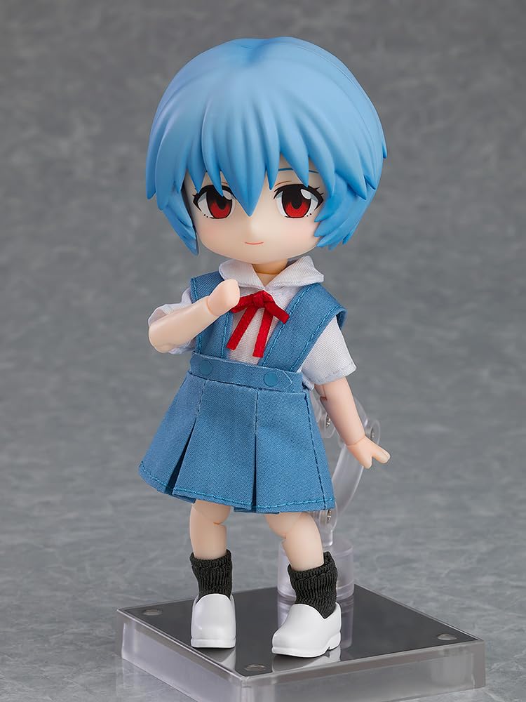 Nendoroid Doll Rebuild of Evangelion Rei Ayanami Plastic Painted Movable Figure Non-scale