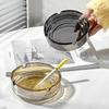 Modern Minimalist Glass Ashtray for Home, Hotel, or Office