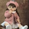 Lifelike Princess Reborn Baby Dolls Girl Full Silicone Vinyl 22 Inch Baby Doll Toys Made of KEIUMI Kids Birthday Gifts