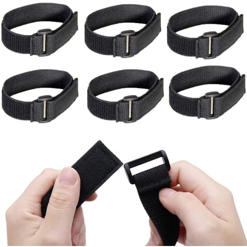 

Elastic Cargo Tie Straps with Velcro, Binding Straps, Rubber Bands, Secure Luggage, Durable, Adjustable, Disaster Preparedness, Prevents Loads from Sl