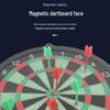 Dual-Sided Magnetic Dartboard Set with Magnetic Darts for Indoor Entertainment