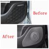 Car Inner Door Speaker Horn Audio Sound Frame Decor Cover Trim For GAC Trumpchi Empow  - 2025 Stainless Steel Accessories