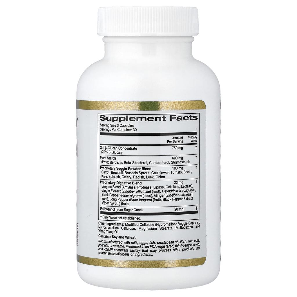 Super Nutrition Cholesterol Support, 90 Veggie Capsules