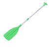 Telescoping Paddle for Kids 43.5 Inch Aluminum Shaft Water Spray Floating Kayaking Oar for Boating Canoeing Green