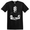 Henry Rollins Black Flag Rock Legends T Shirt Graphic Portrait Tee