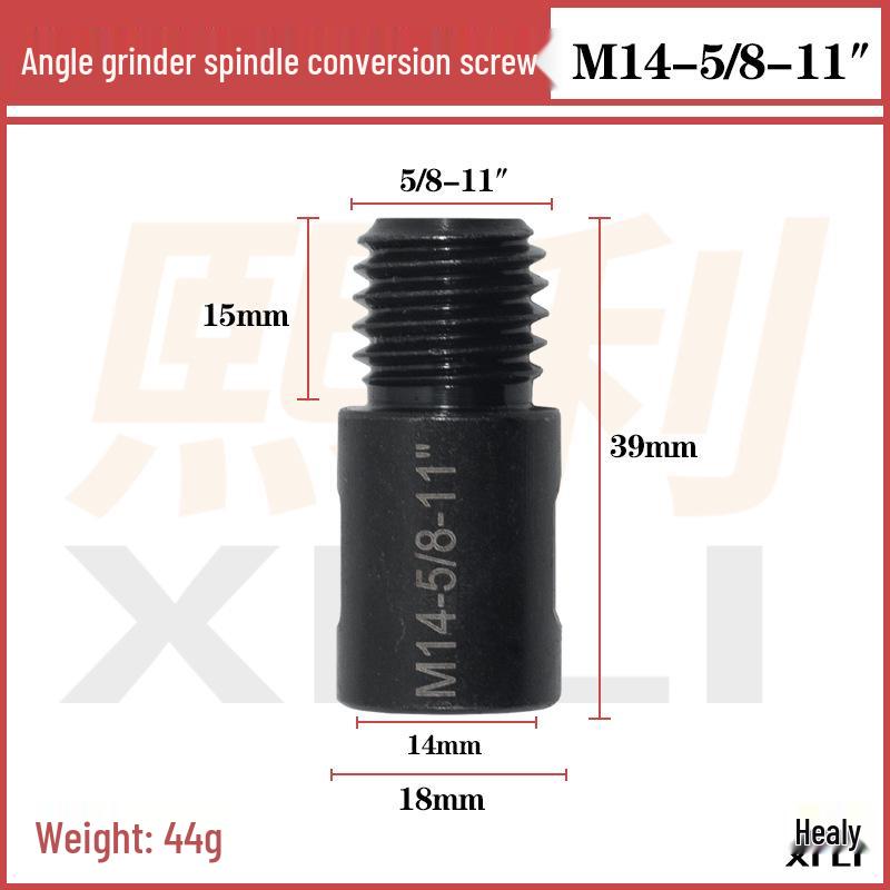 M10 To M14 High Hardness Angle Grinder Spindle Thread Adapter