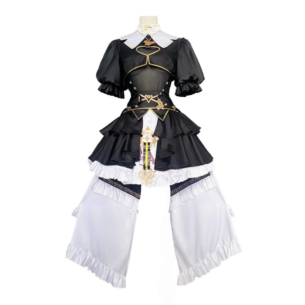 Captain Treasure Marine Nun Cosplay Costume Set