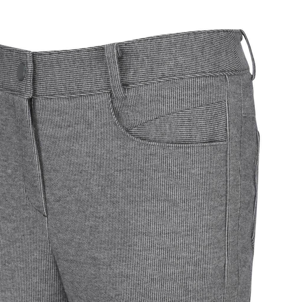 SUPERIOR Women'S Winter Reversible Peach Brushed Semi-Bootcut Pants Deep Grey (L0B740637)