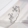 Women's Sparkling Diamond Butterfly Ring: Chic, Versatile, and Fashionable Everyday Hand Jewelry