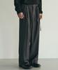 ROTEMBER [Derek X Rotember] Belted Two-Tuck Wide Slacks [ 2 Colors ]