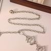 Trendy Shaped Heart Metal Waist Chain With Hollow Buckle For Women Accessory