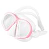 Kids Swimming Goggles All Dry Type Silicone Unisex Child Swim Goggles for Boys and Girls Pink