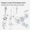 18hp 2-Stroke Outboard Motor Parts: Fuel Tank, Carburetor, Spark Plug, Gearbox, Cylinder Head Cover