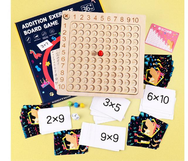 

Детская головоломка «Таблица умножения 99» для раннего образования