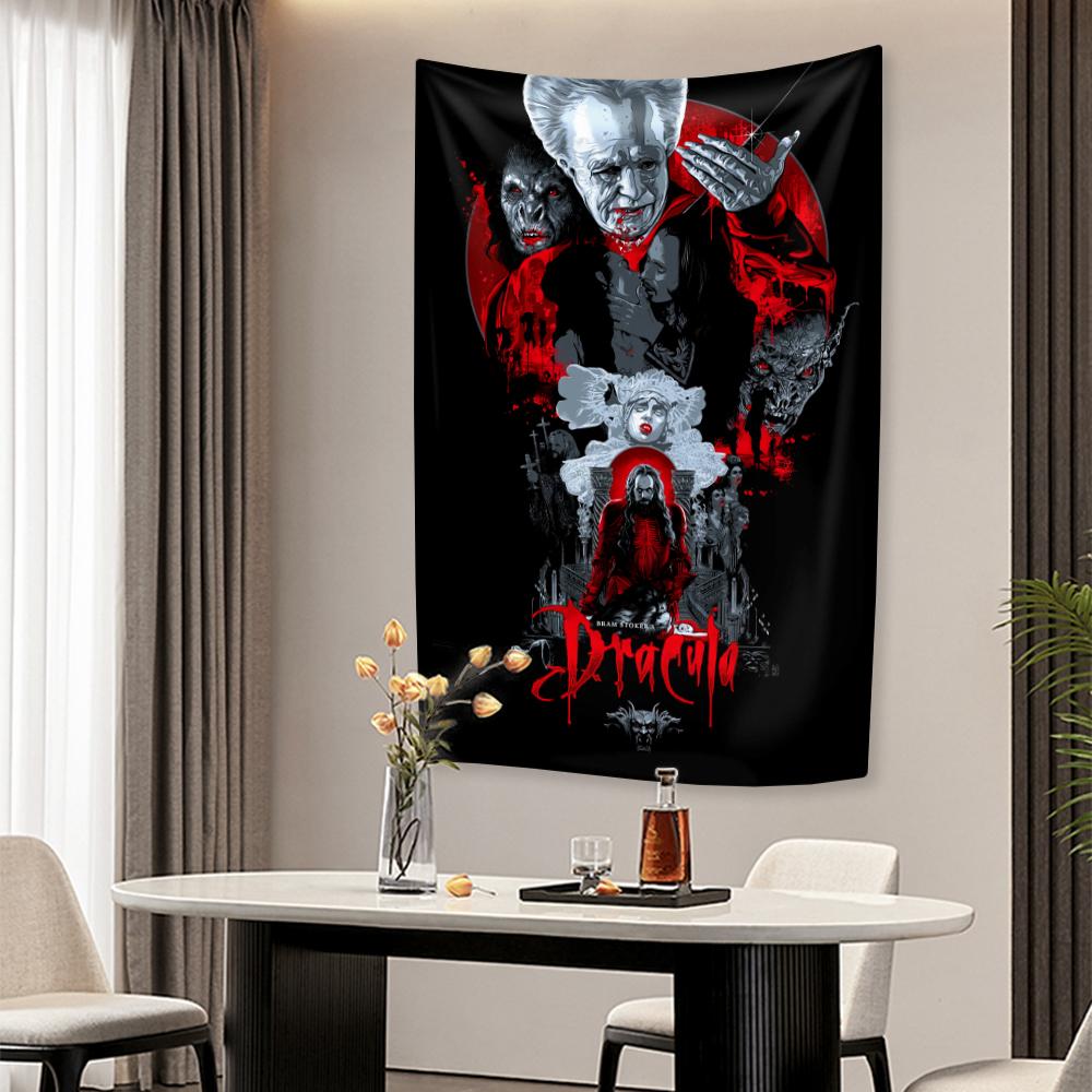 Classic Love Movie Tapestry Dracula 1992 Wall Hanging Home Decoration Bedroom Or Dormitory Background Cloth Travel Blanket