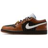 Jordan Air Jordan 1 Low top Vintage Basketball Shoes Men's Dark Brown IR7560-010