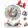 10 Inch Hanging Wind Spinner with 360 Degree Hook for Balcony Garden Decor Spring Summer Outdoor Decoration