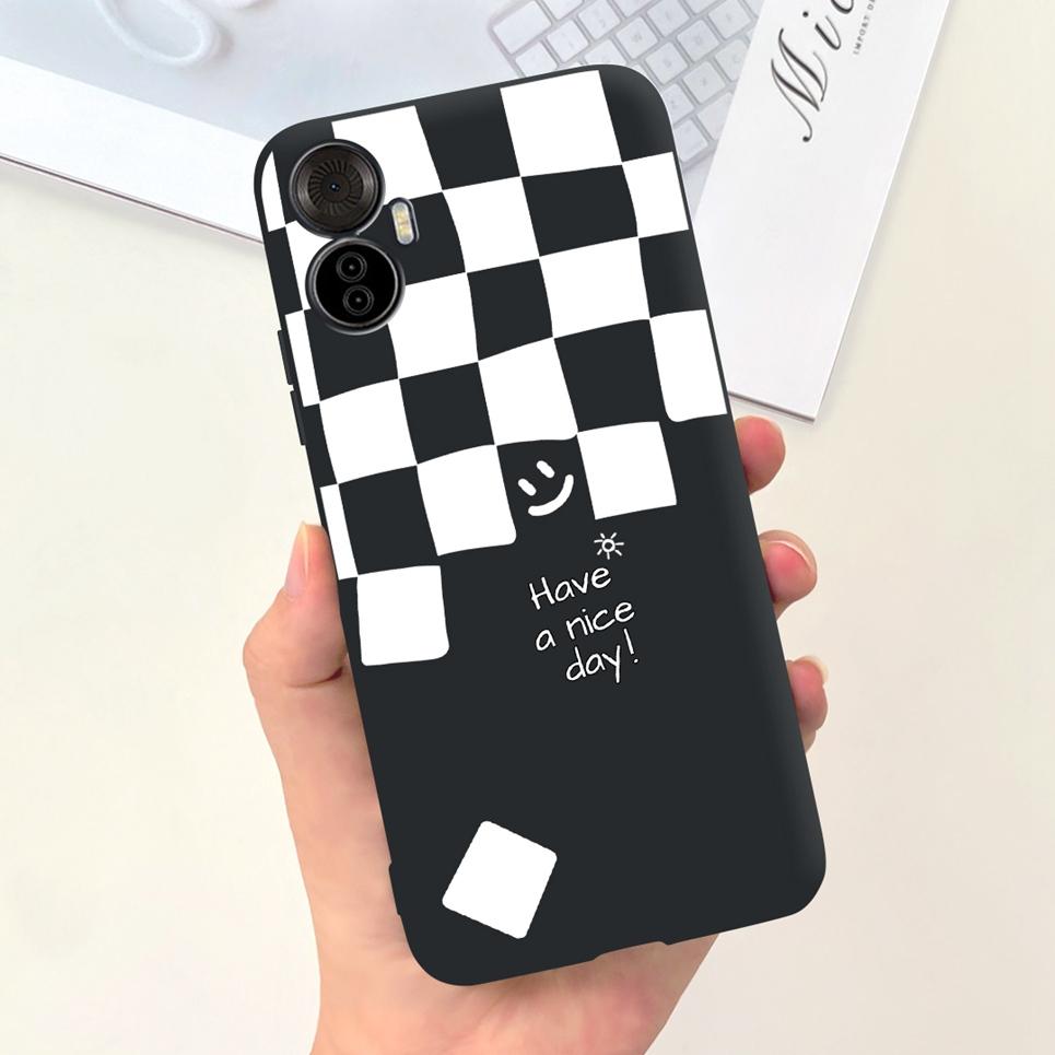 For Itel Vision 5 Plus Case Marble Space Man Soft Matte Silicone Shockproof Phone Cover For Itel Vision 5+ S18 Pro Funda Coque