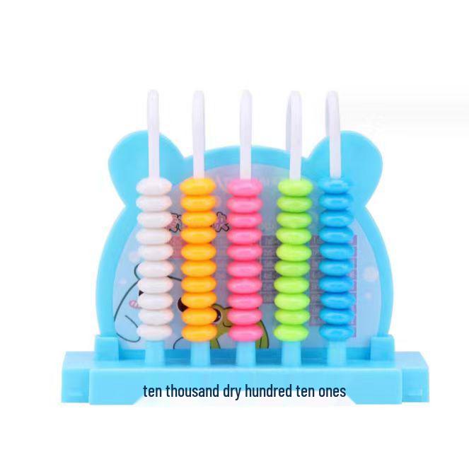 Primary School Learning Clock Aid: Linked Three-Hand 10 Cm Model with Stamp