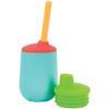 Learning Cup - NUBY - Silicone - 120 Ml - From 6 Months - Mulitcolored