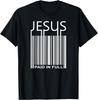 Paid In Full Jesus Barcode - Novelty Faith T-Shirt