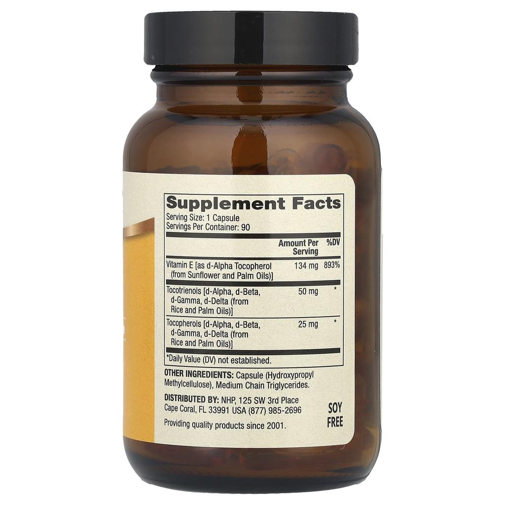 Dr. Mercola, Vitamin E, 134Mg, 90 Capsules
