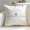 Classic Brand Steinway  Sons Cushion Cover Soft  EasyWash Pillow Case  Versatile for Couch Bed Travel and Office
