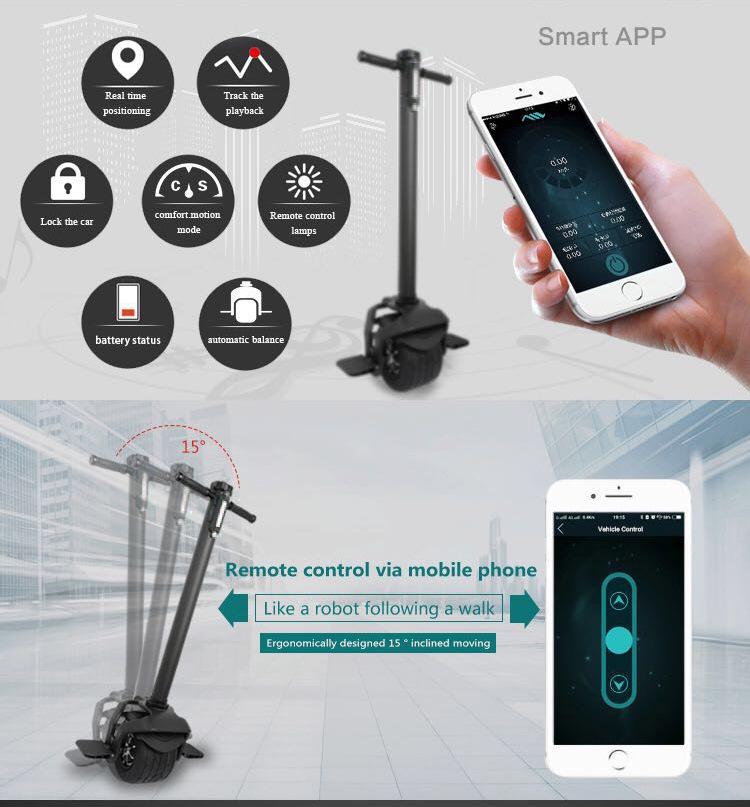 Xiaomi Brother MP005 Carbon Fiber Electric Wide Tire Unicycle Scooter for Adults