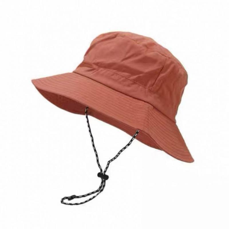 Fisherman Sun Protection Embroidered Outdoor Cowboy Hat for Camping and Mountaineering
