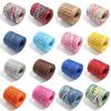200M/roll Raffia Straw Yarn Colorful Paper Braided Rope for Handmade Craft Knitting Crocheting Threads DIY Bouquet Gift Package