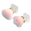 2 Stück Make-up Puderpinsel Mehrzweck Tragbar Weiche Borsten Kristallbasis Ail Pinsel für Make-up
